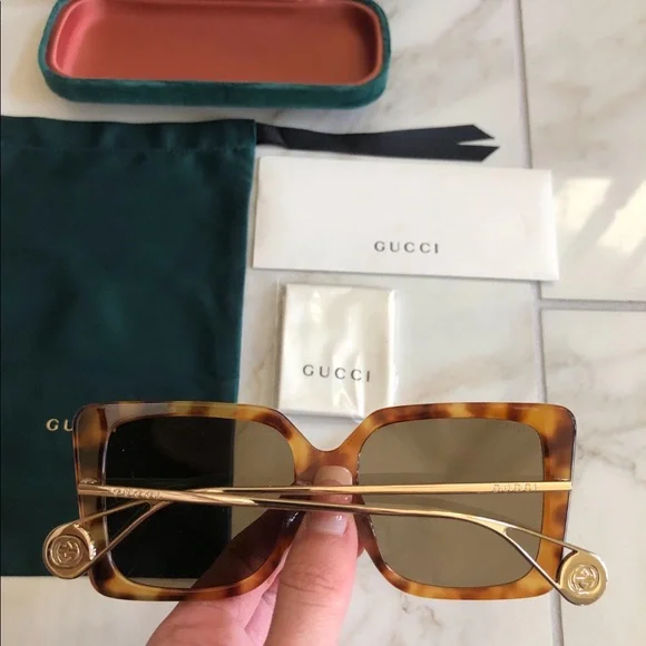 ?NEW Gucci Sunglasses GG0435S 003 sunglasses  display picture 3